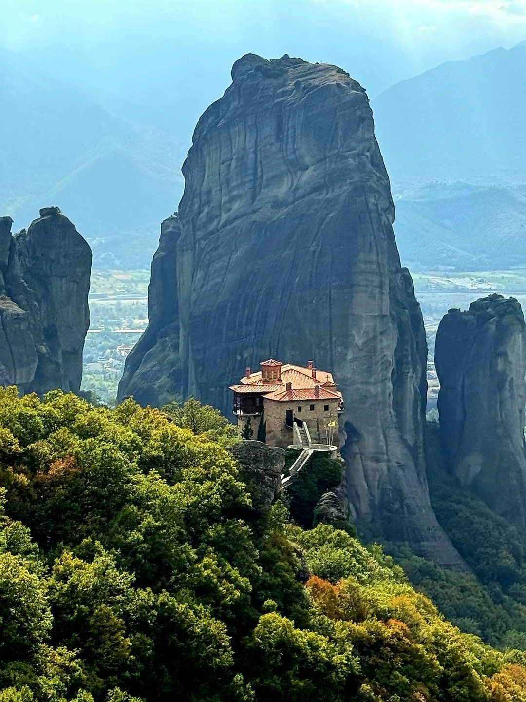 За закатом в Метеоры (Татьяна)