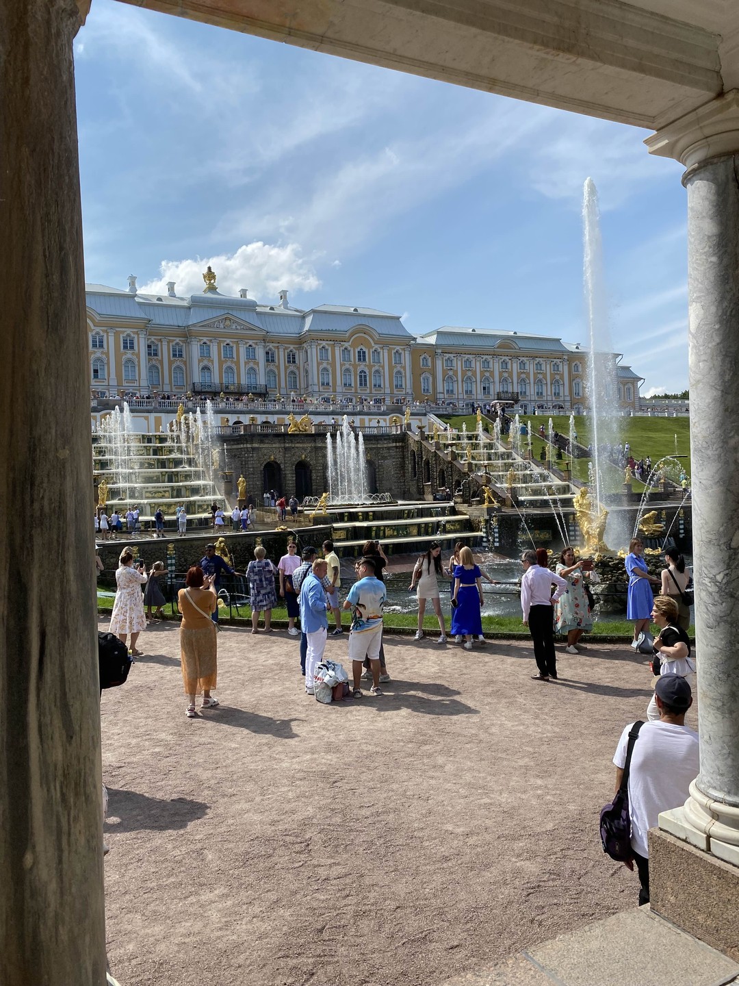 Знакомство с восхитительным Петергофом (Наталья)