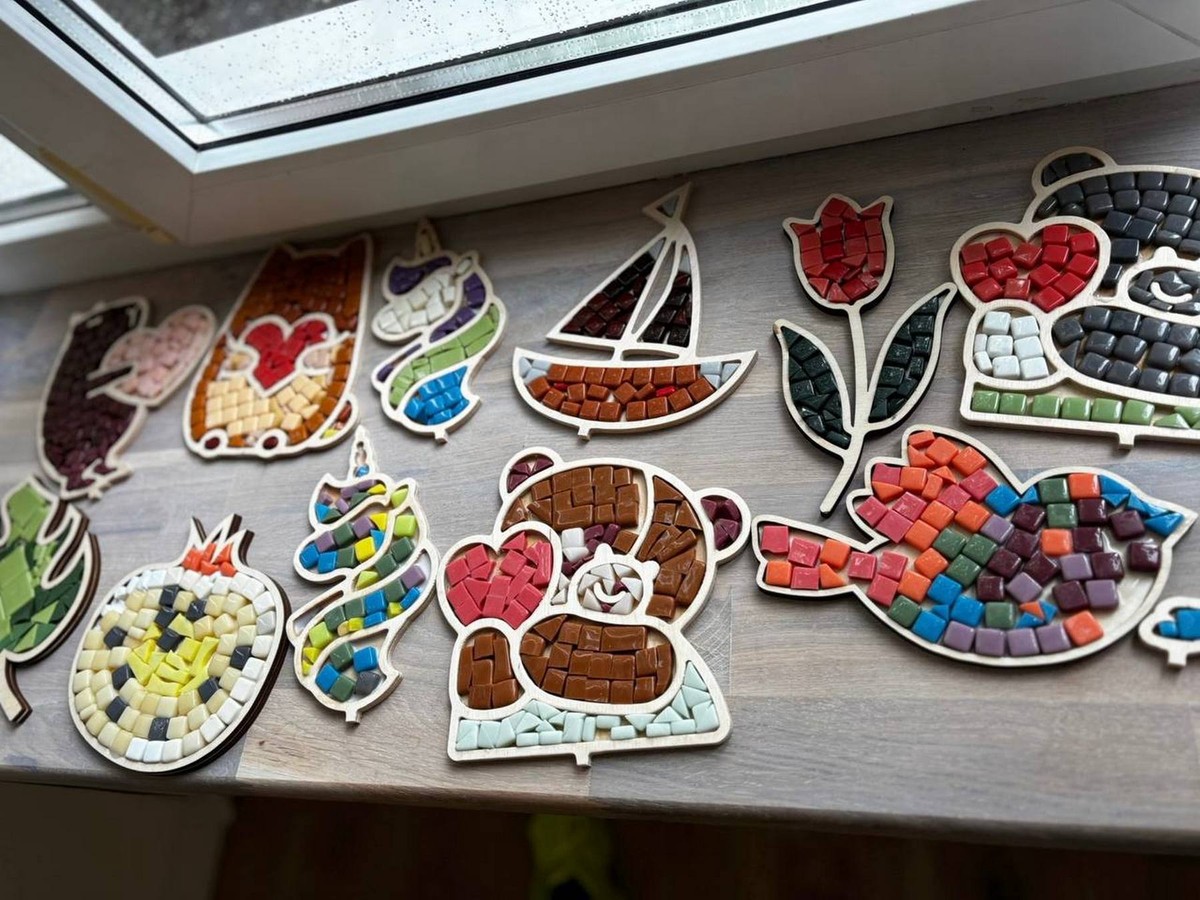 Мастер-класс «Мозаика из безопасной смальты для детей 4+»