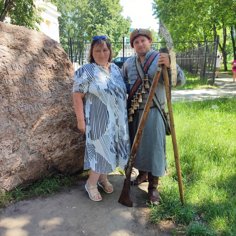 Переславль Рязанский 17 века. Прогулка со стрельцом (Рябкова)