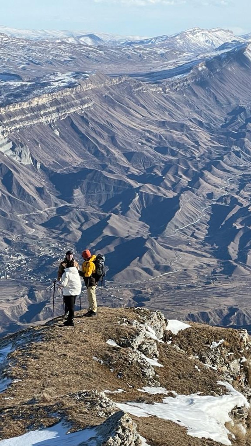 Шикарный вид. Замечательный,и очень внимательный гид Нурав