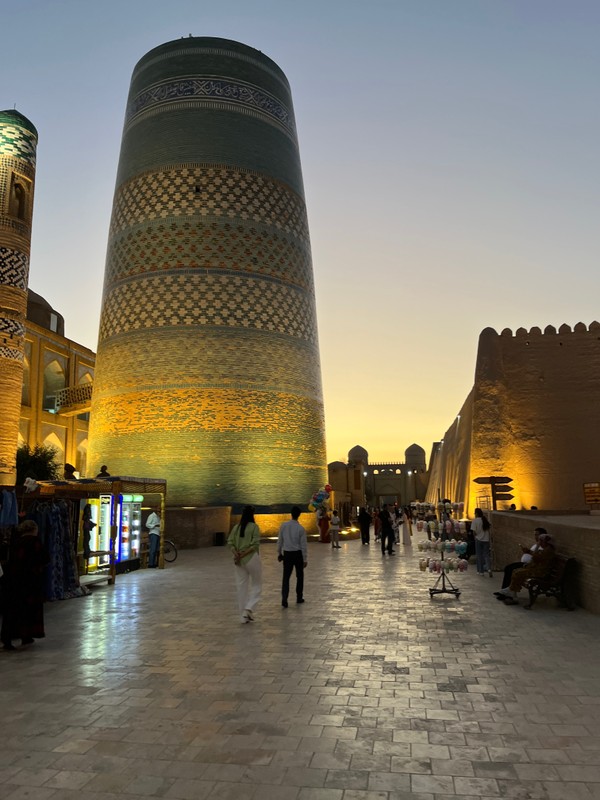 Хива после заката