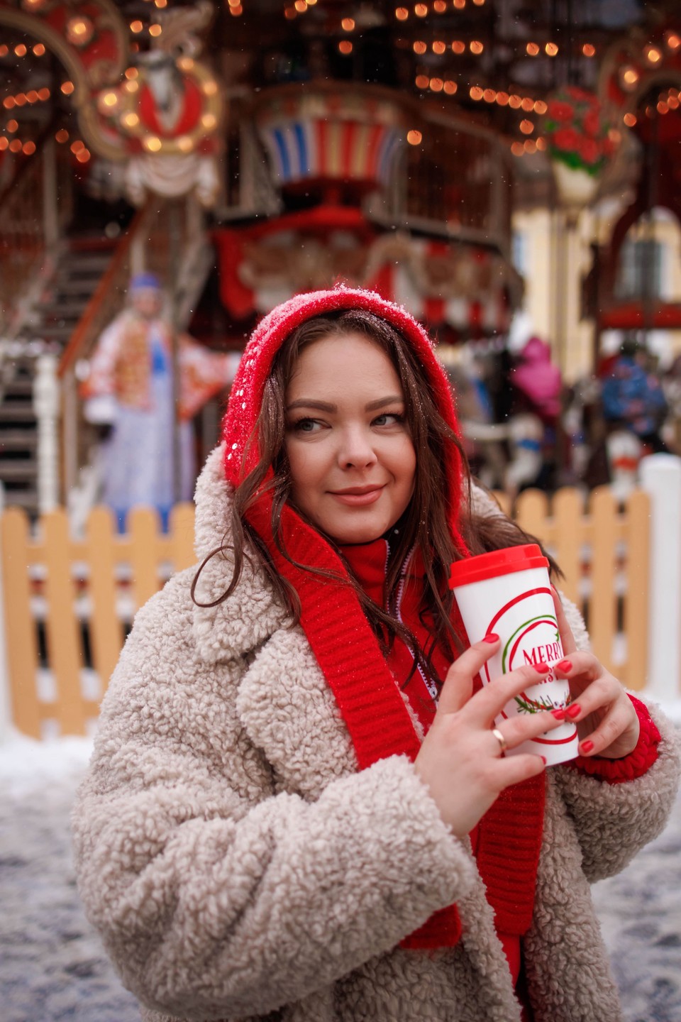 15-минутная новогодняя фотосессия в Петербурге (Мария)