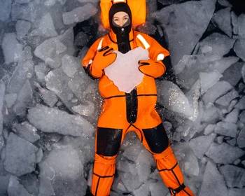 Айс-флоатинг в Белом море, прогулка на снегоступах