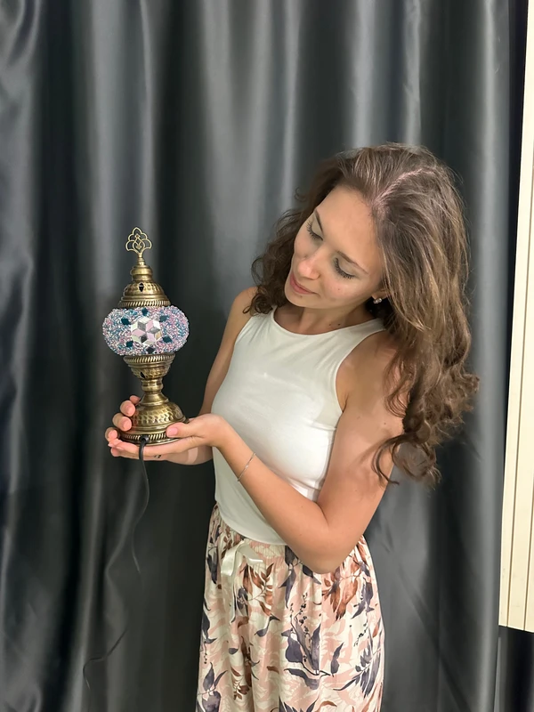 Мастер-класс по созданию турецкого мозаичного светильника