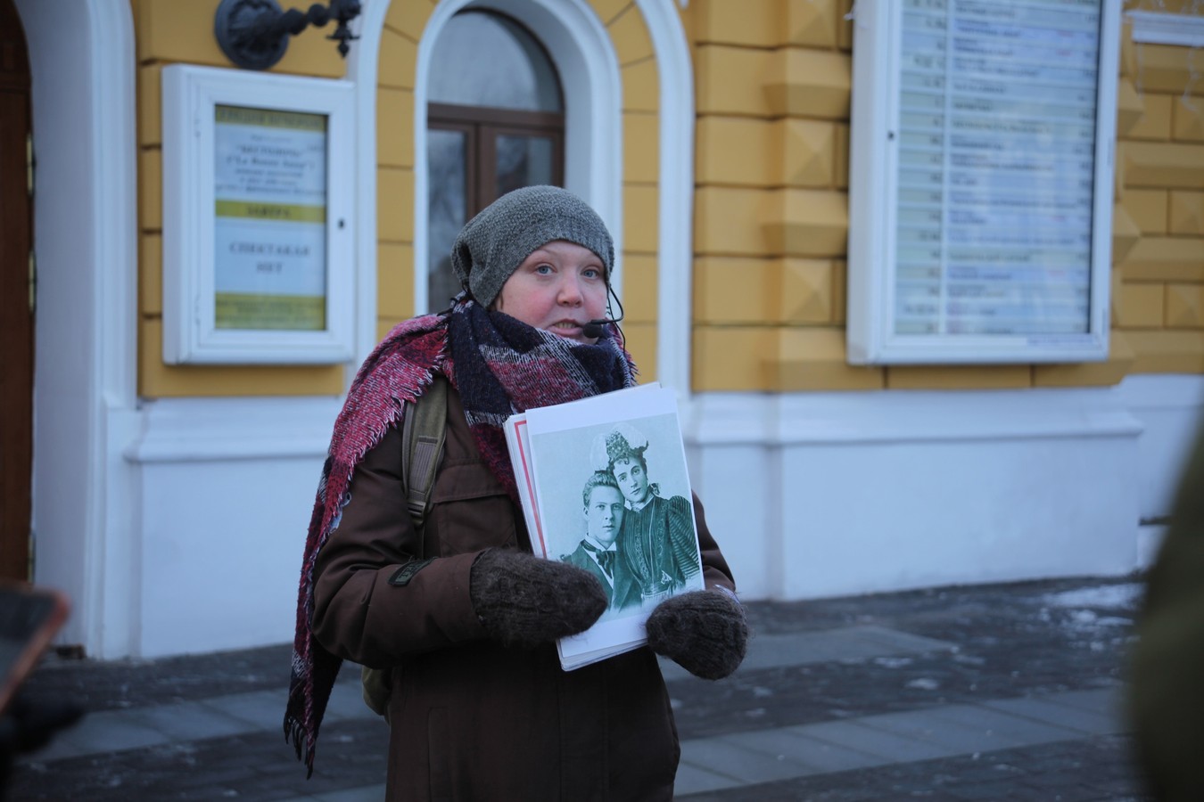 Нижний Новгород с женским лицом