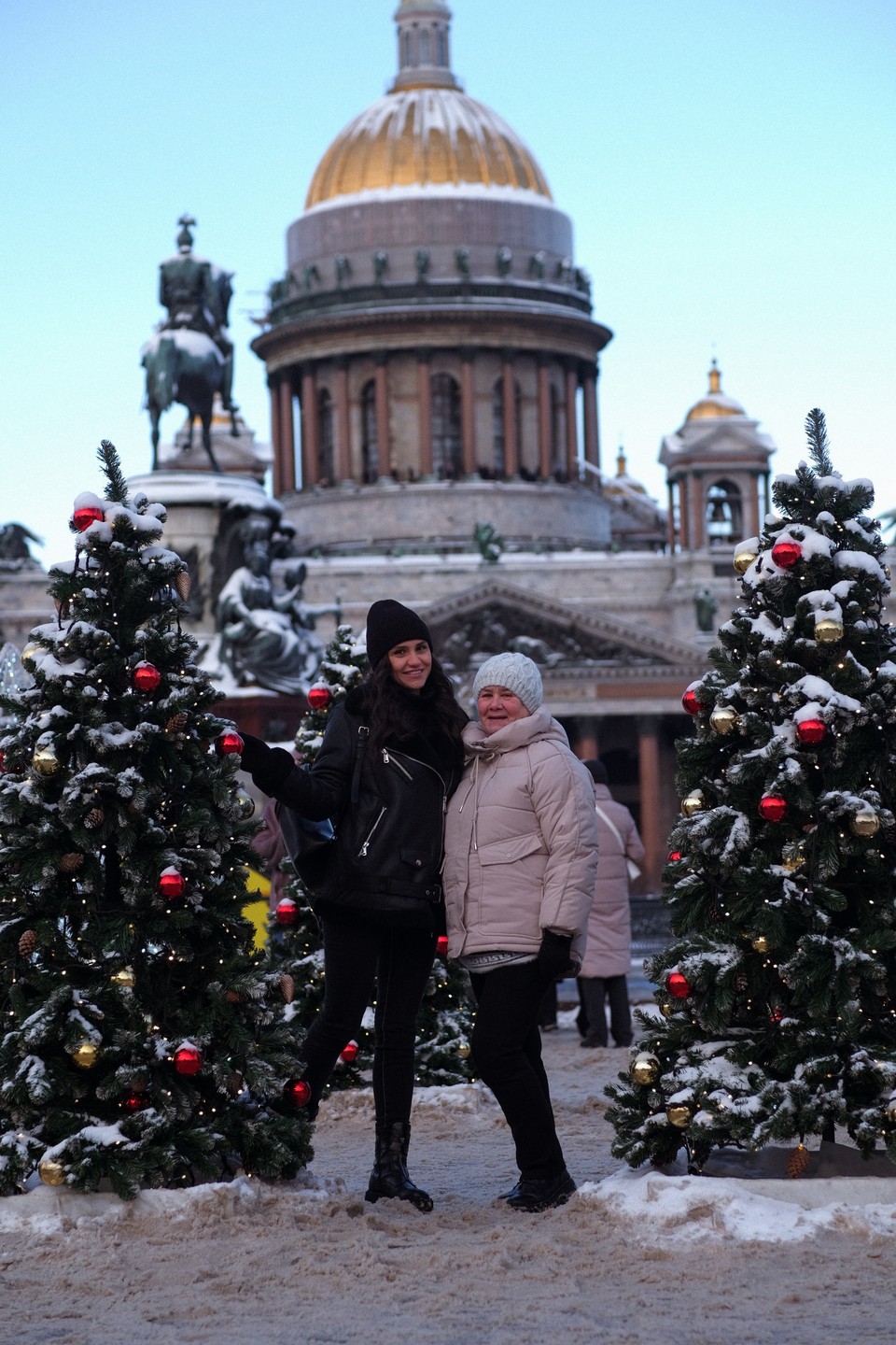 Авто-путешествие и фотосъемка в новогоднем Петербурге (Катерина)