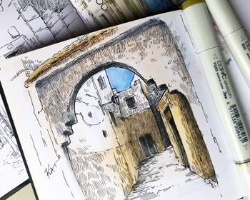 Старый Шефшауэн, крепость Касбах