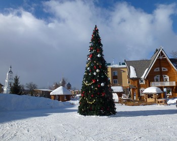 Кострома, праздничная рождественская программма и Терем Снегурочки