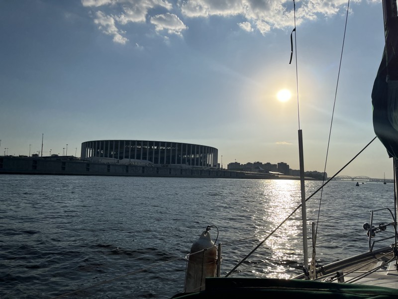 Прогулка-экскурсия под парусами в Нижнем Новгороде