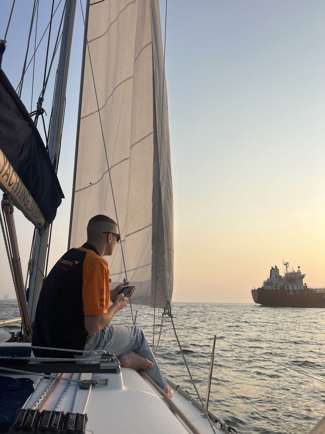 Вечерняя прогулка на парусной яхте (Светлана)