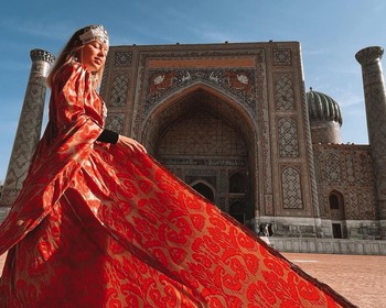 Фото отзыва 4: авторский тур "Все оттенки бирюзы и песка: три города Узбекистана, сафари по пустыне с ночёвкой и мастер-классы"