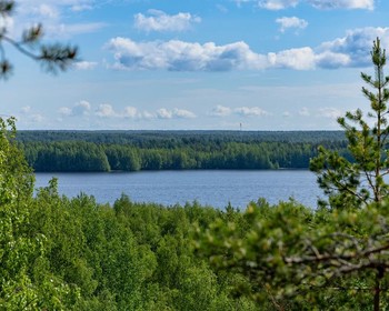 Инсталляция, вдохновлённая петроглифами, водопад Кивач, старинные деревни Шуньга и Толвуя