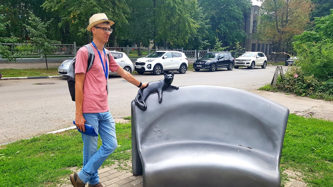 Были на экскурсии вдвоём с дочкой. Понравился маршрут (не слишком длинный, но интересный), Никита замечательный рассказчик