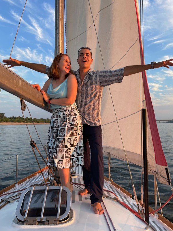 Прогулка на парусной яхте вдоль Волгограда