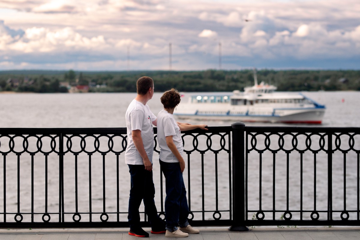 Набережная и Пермь-1: фотопрогулка