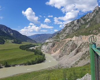 Чуйский тракт, Калбак-Таш и водопад Ширлак