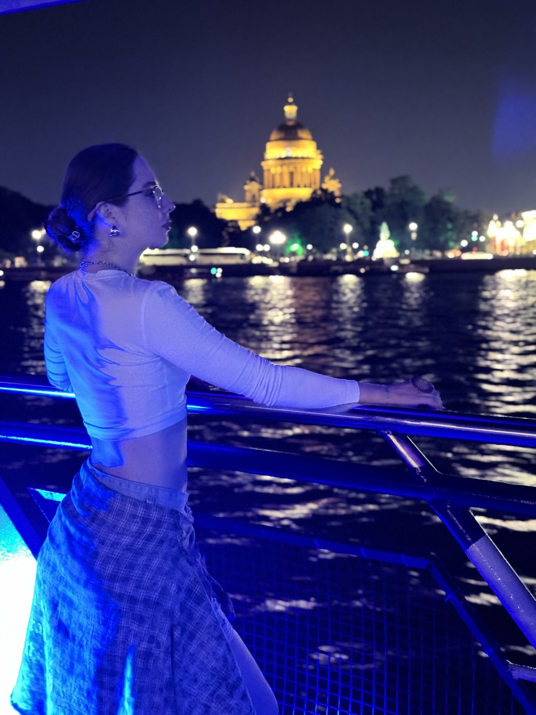 Вечеринка на ночной Неве (Яна)