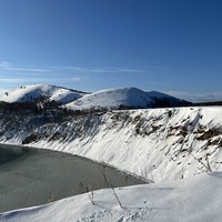 Фото отзыва 3: экскурсия "Зимний Сахалин: ледопады, кекуры и замерзшее море!"