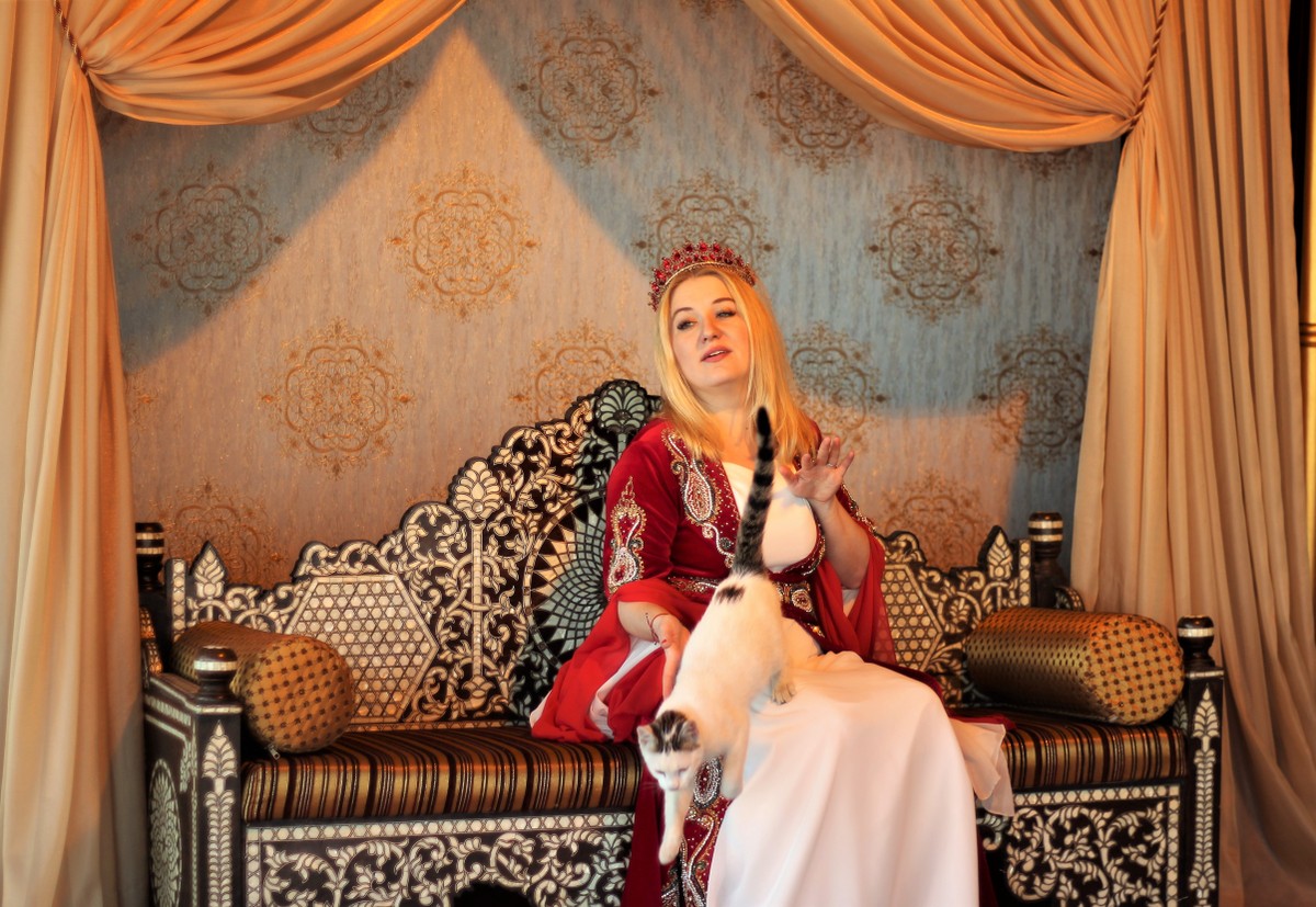 Крыша, чайки и Босфор! Фотосессия в османском стиле (7/7)