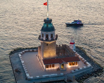 Кварталы Стамбула, граница между Европой и Азией