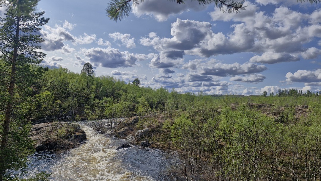 Водопады в окрестностях Мурманска (Юлия)