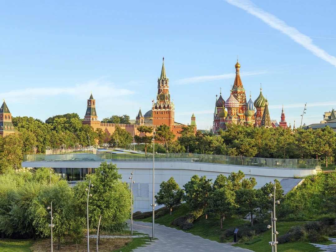 Вход в&nbsp;парк «Зарядье»