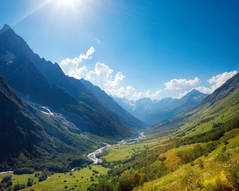 Домбай: гора Белалакая и подъём на хребет Мусса-Ачитара