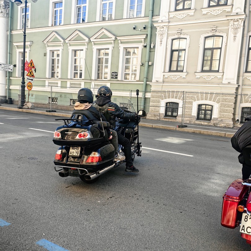 В крепость Орешек на мотоциклах (Сташевская)