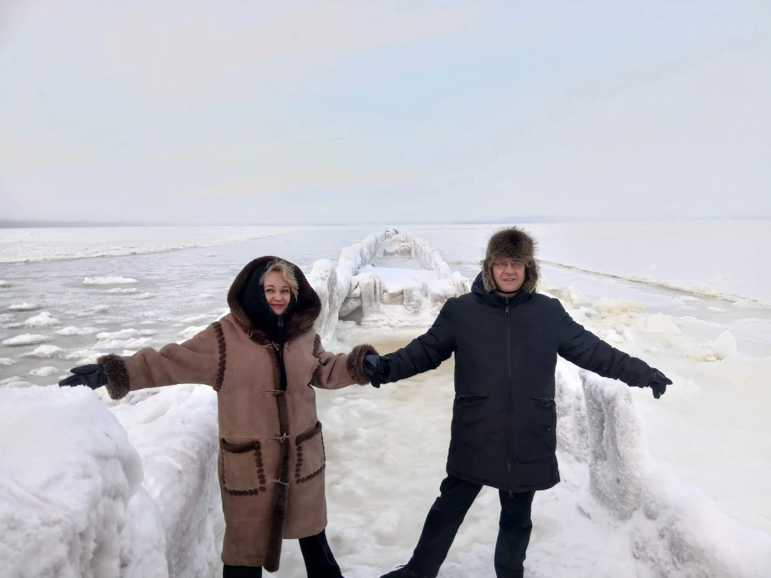 Прекрасно съездили на Белое море, посмотрели Русский север в его величии и безмолвии)) Алексей всю дорогу