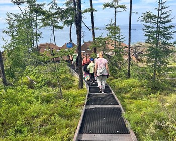 Усть-Баргузин, острова Чивыркуйского залива, нерпа и купание в горячих источниках