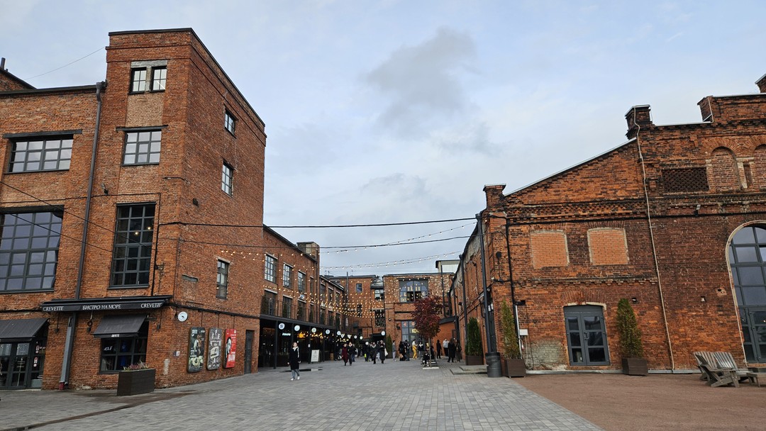 Познавательная экскурсия вдали от центра по бывшим рабочим окраинам города. Анна рассказывает бодро и интересно историю