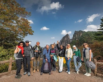 Парк «Тяньмэнь», возвращение в Шанхай