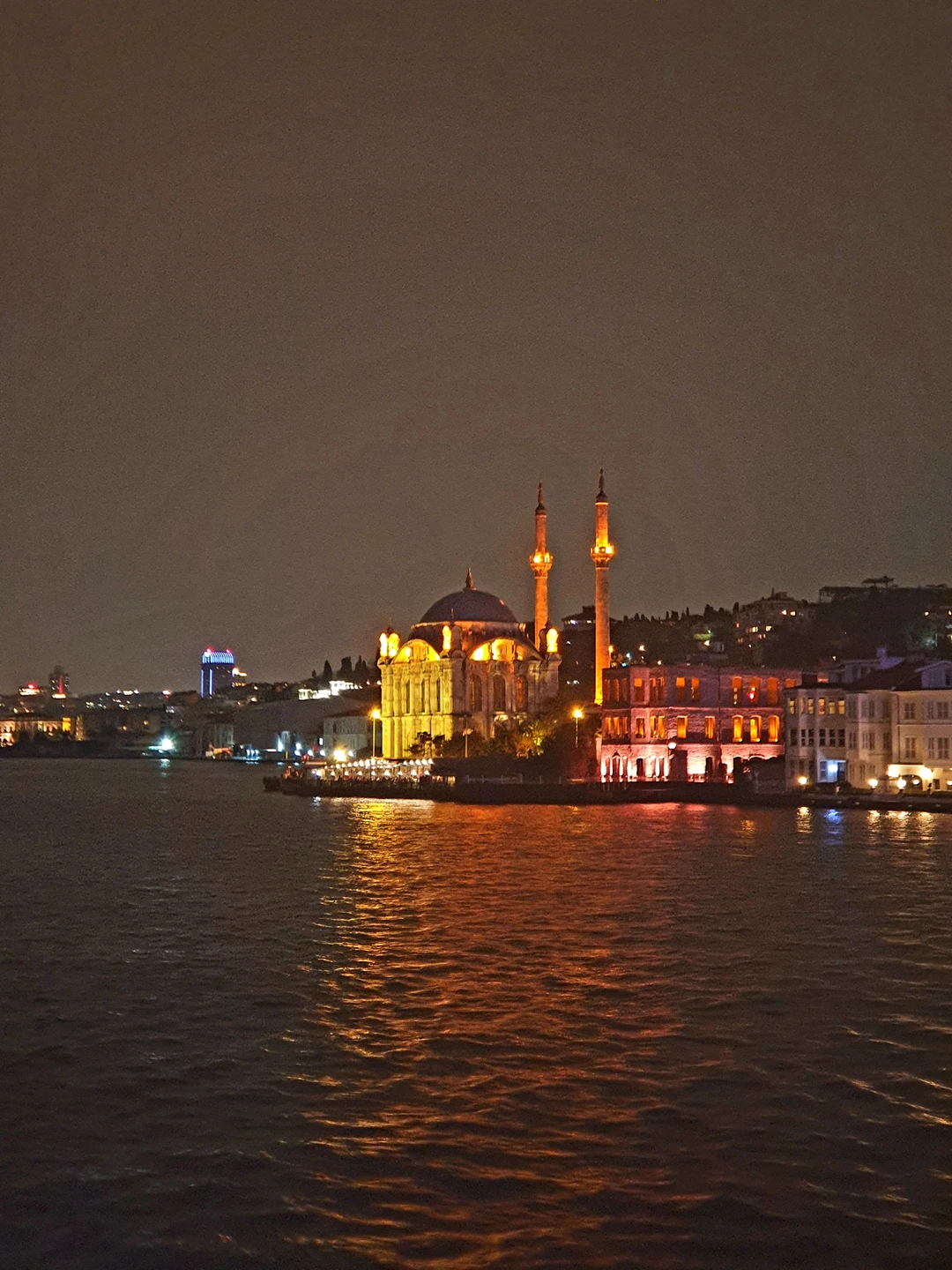 По вечернему Босфору на круизном лайнере (Татьяна)