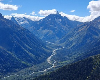 Плато Габулу и подъём на пик Смирнова