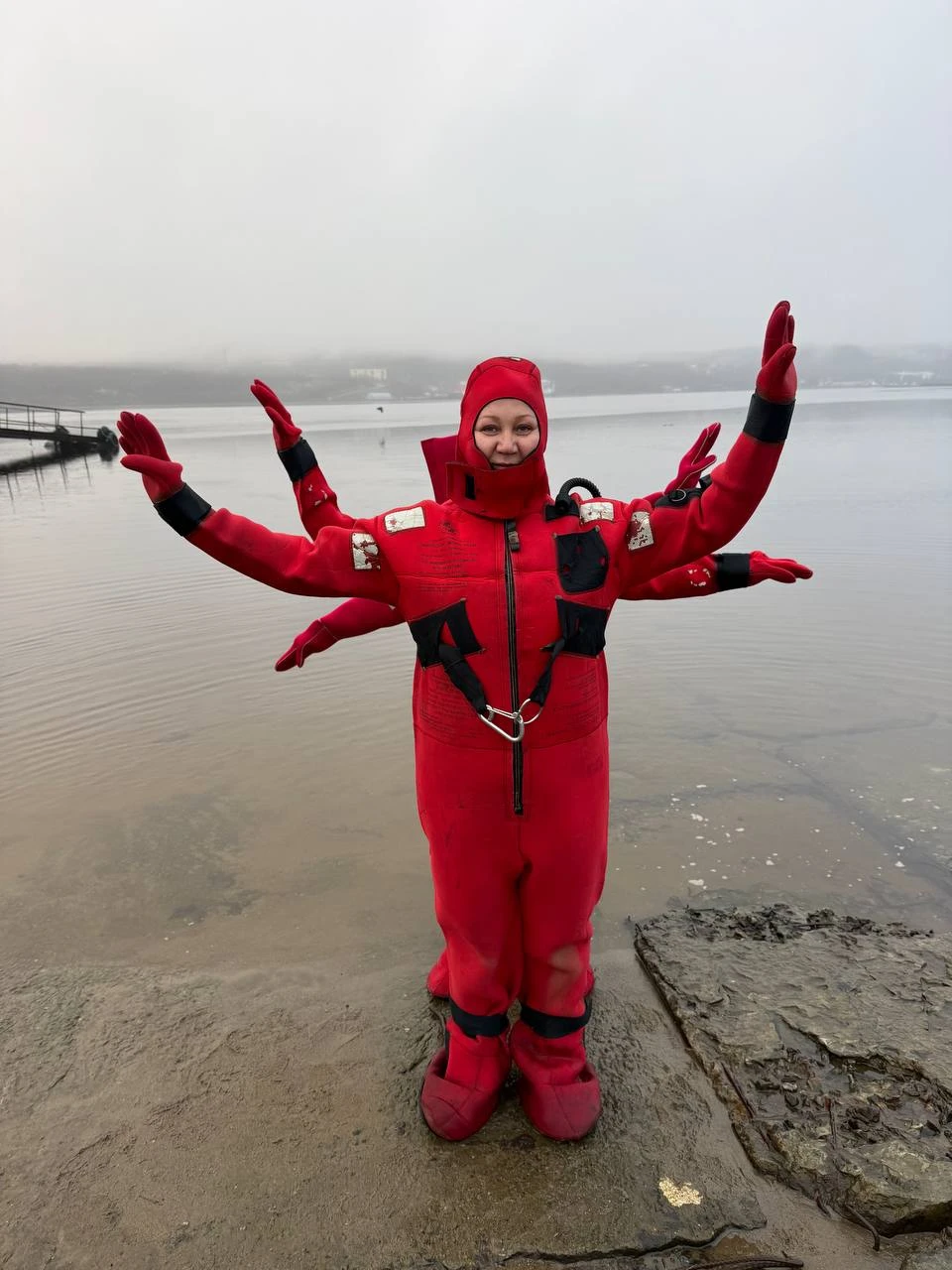 Айс-флоатинг в Мурманске (Блинова)