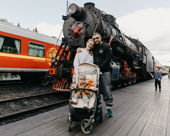 Прогулка по Сортавале, горный парк «Рускеала» и поездка на ретропоезде