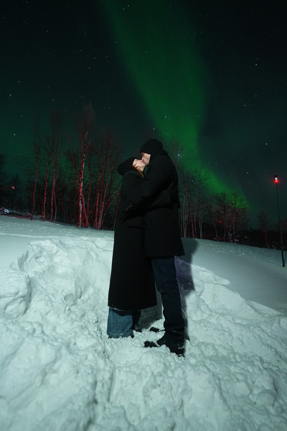 Северное сияние: чудо света в Мурманске (Максим)