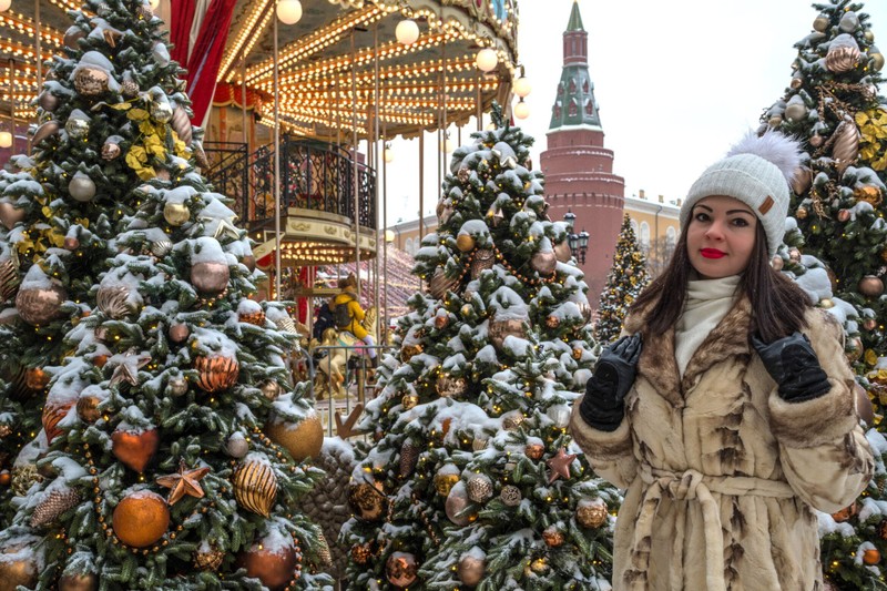 Фото к экскурсии Магия новогодней Москвы