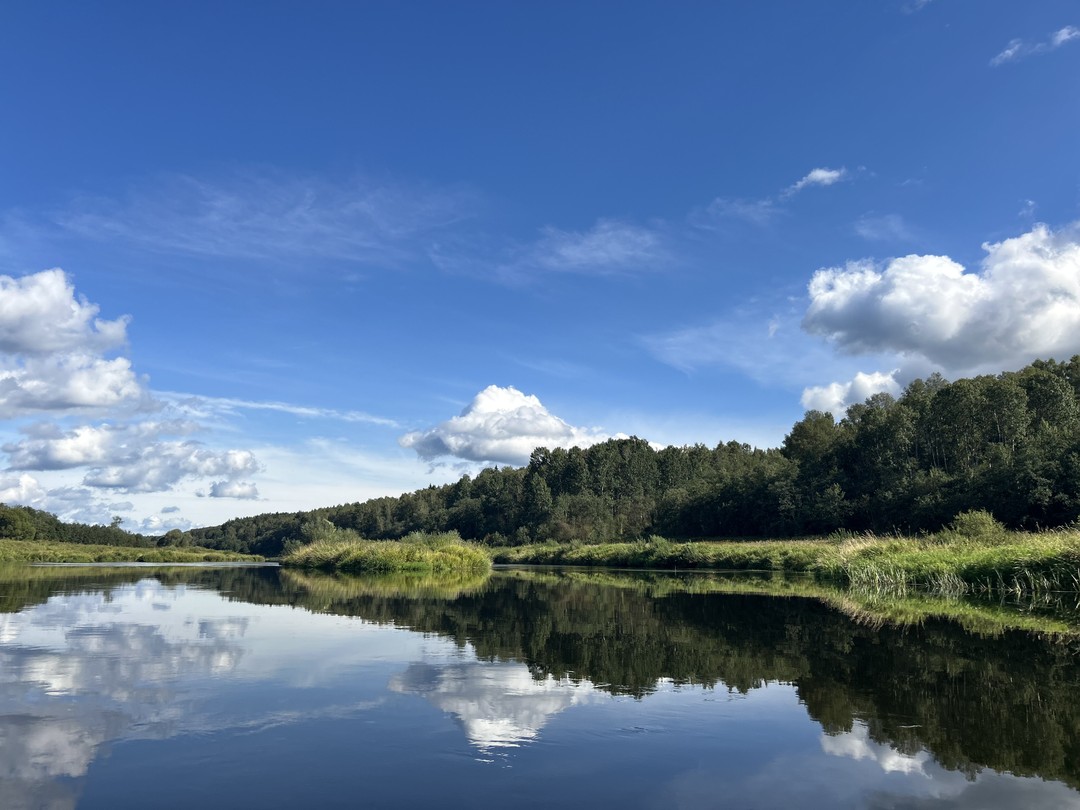 Экспресс-перезагрузка на реке Угре: сплав на байдарках с проживанием в доме в деревне (Влада)