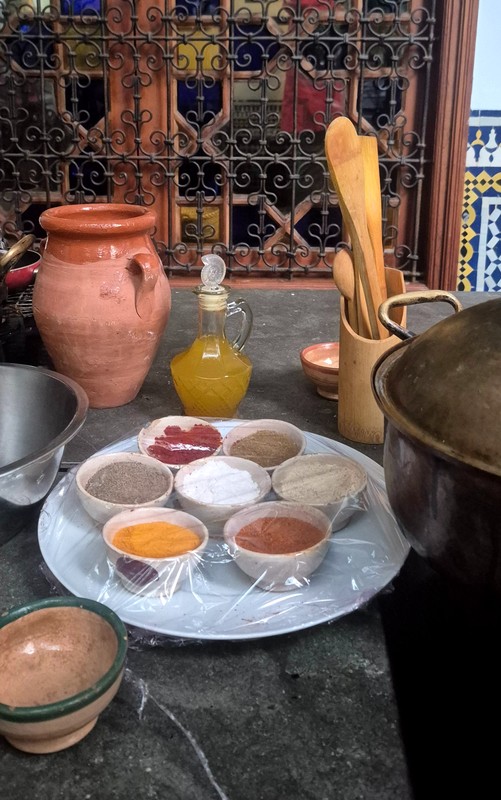 Мастер-класс в Касабланке по приготовлению тажина