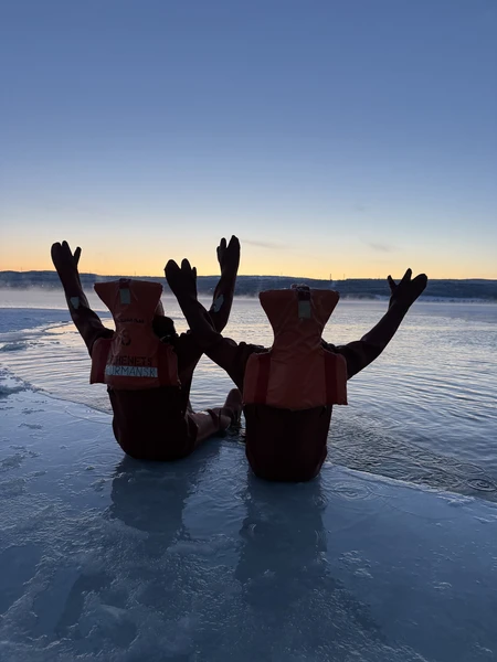Все отлично, очень понравилось 👍 Изначально планировали попробовать Айс-флоатинг на Териберке, но из-за перекрытия дороги 15