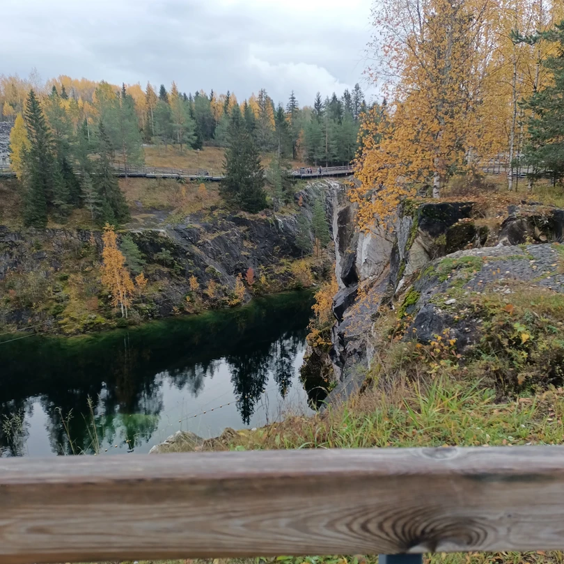 В парк «Рускеала» из Петербурга: водопады и мраморный каньон (Ирина)