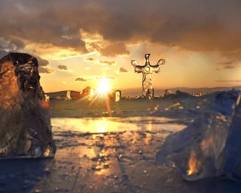 Малое Море, остров Ольхон, Olkhon Ice Fest и скала Шаманка