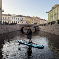 Фото отзыва 5: экскурсия "Утренний сап-тур по центру Петербурга (в мини-группе)"