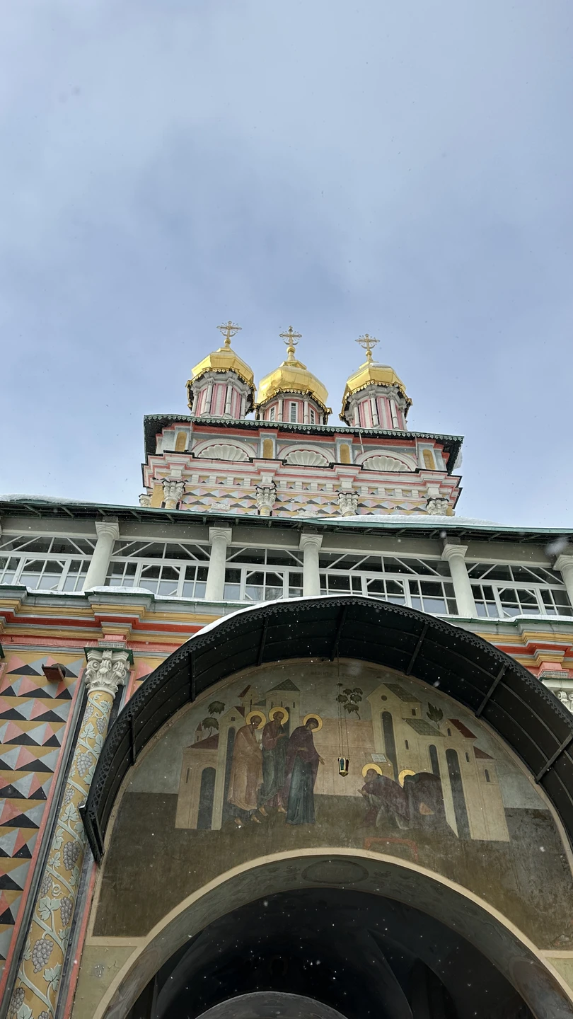 Были с мужем в Сергиев Посаде первый раз. Очень важно было узнать историю Лавры, потому что