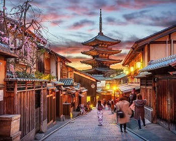 Киёмидзу-дэра и район гейш Гион