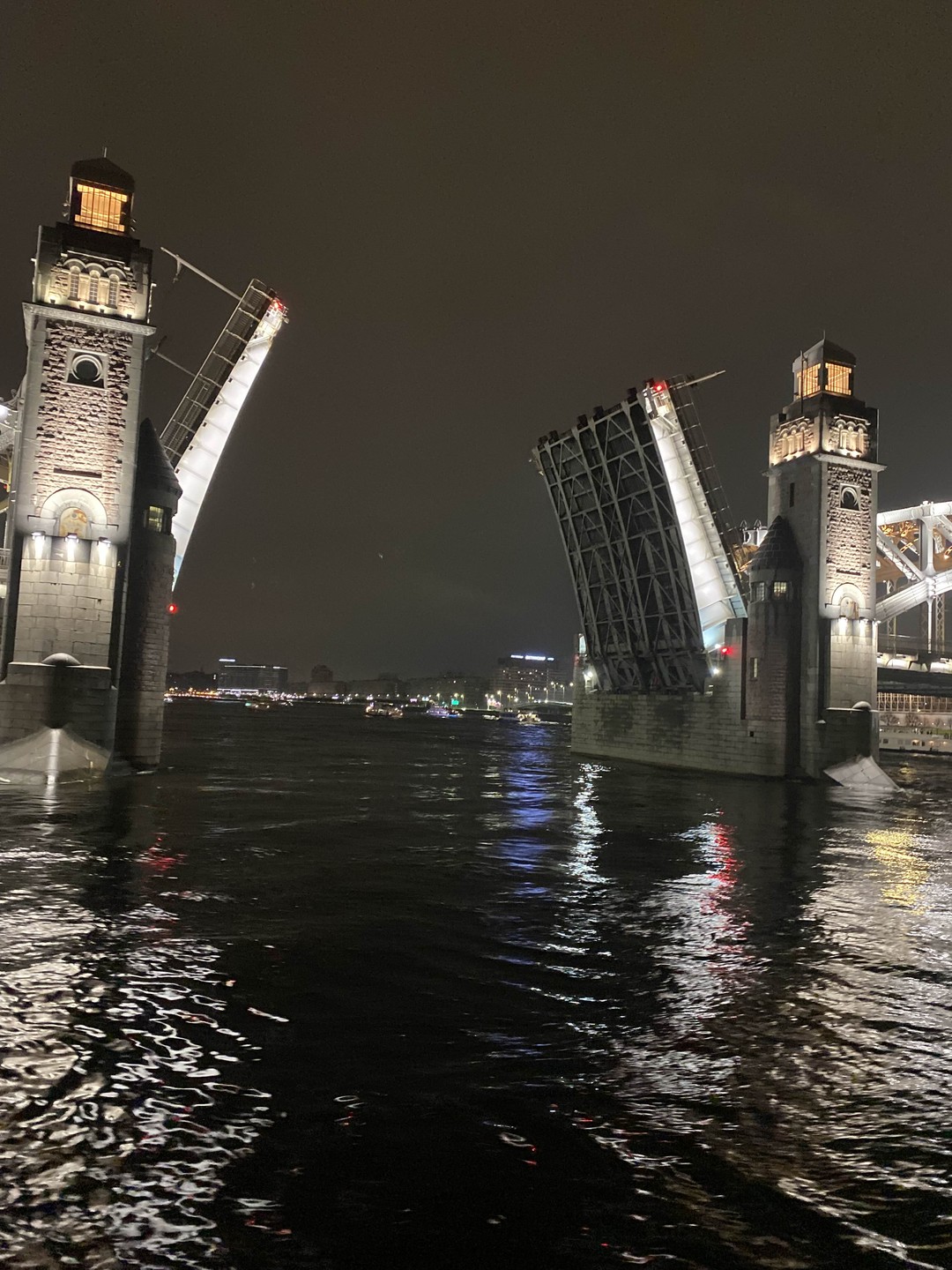 Пять разводных мостов - на теплоходе с гидом (Наталья)