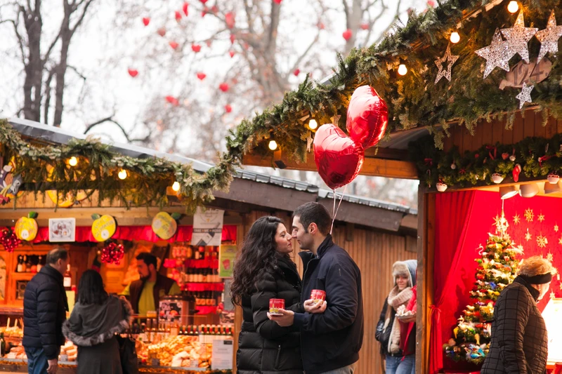 Фотосессия на рождественской ярмарке в Вене