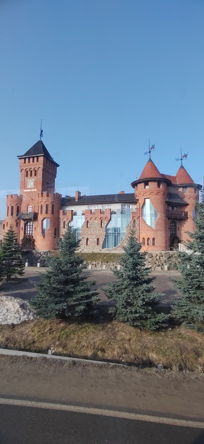 Утренняя Куршская коса, Зеленоградск и замок Нессельбек на автобусе (Татьяна)